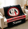 Personalized Clark Atlanta University Throw Blanket – CAU Alumni Game Day Gift