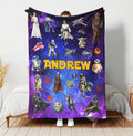 Custom Name DisneyStar Wars Blanket, Personalized Star Wars Blanket for Kids Baby, Star Wars Birthday Blanket, Disney Nursery Decor