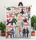 Personalized Disney Avenger Blanket, Custom Name Mavel Avenger Blanket, Personalized Super Hero Blanket, Birthday Boys Gift, Avengers Family