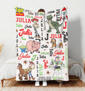 Personalized Disney Toy Story Blanket, Custom Name Toy Story Blanket, You've Got A Friend In Me, Toy Story Nursery Decor, Baby Shower Gift