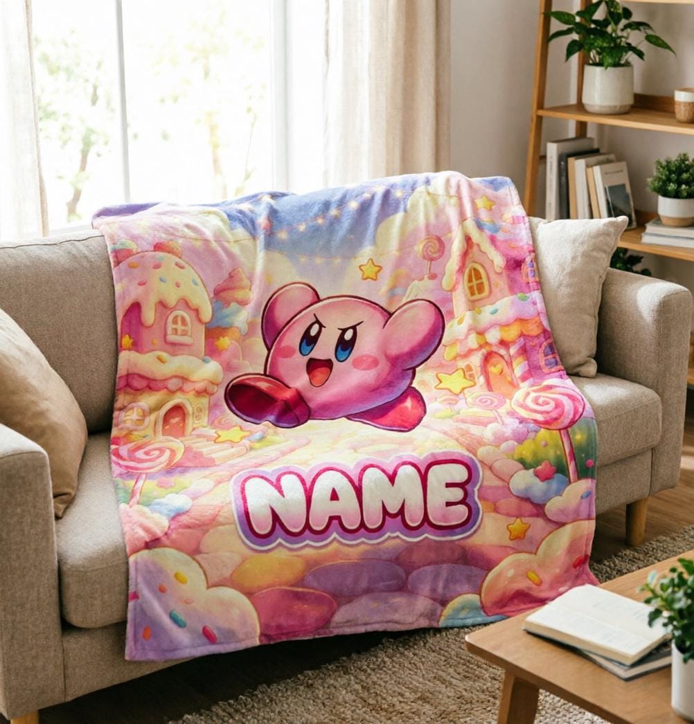 Personalized Pastel Coral Ocean Blanket Soft Throw, Underwater Theme Baby Girl Shower Present