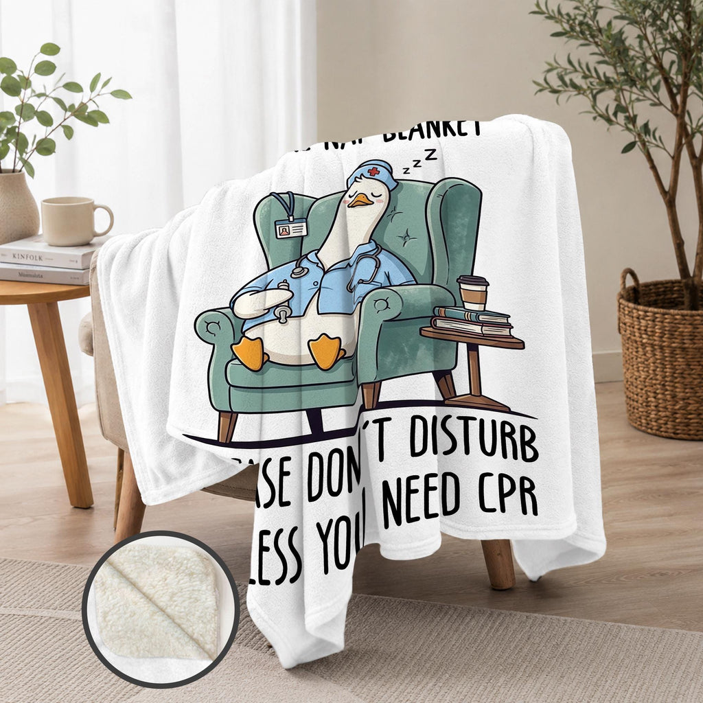 Nurses Gifts for Women, Cute Nurses Week/Appreciation Gifts, LPN RN Nurse Blanket, Nursing Student Graduation Gift, Official Blanket