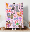 Custom Name Disney The Jungle Book Blanket, Personalized Mowgli Baloo Shere Khan & Friends Blanket, Baby Shower Gift, Disney Home Decor