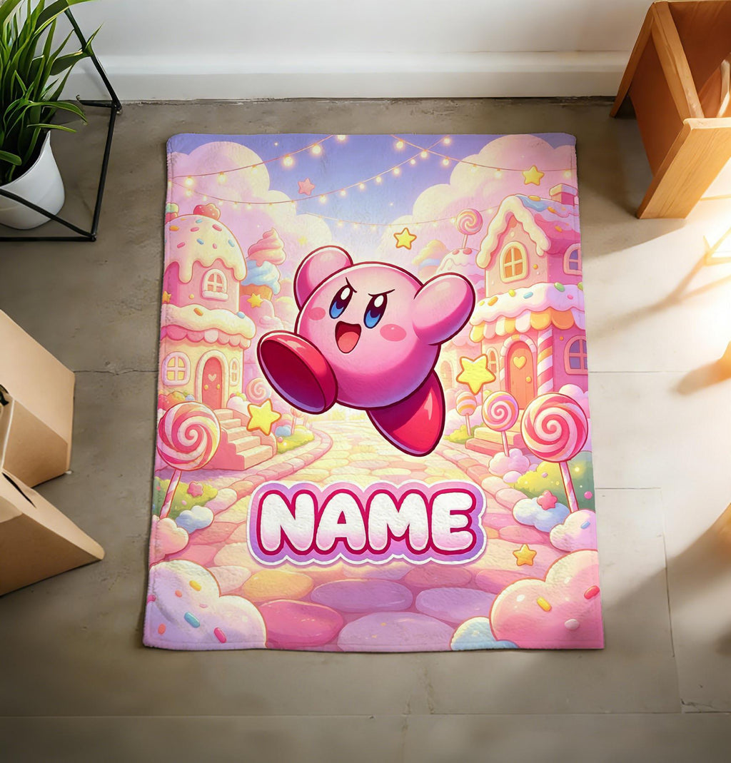 Personalized Pastel Coral Ocean Blanket Soft Throw, Underwater Theme Baby Girl Shower Present