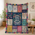 Inspirational Blanket, Get Well Soon Gift for Women, Healing Blanket, Feel Better Gift After Surgery, Encouragement Gift