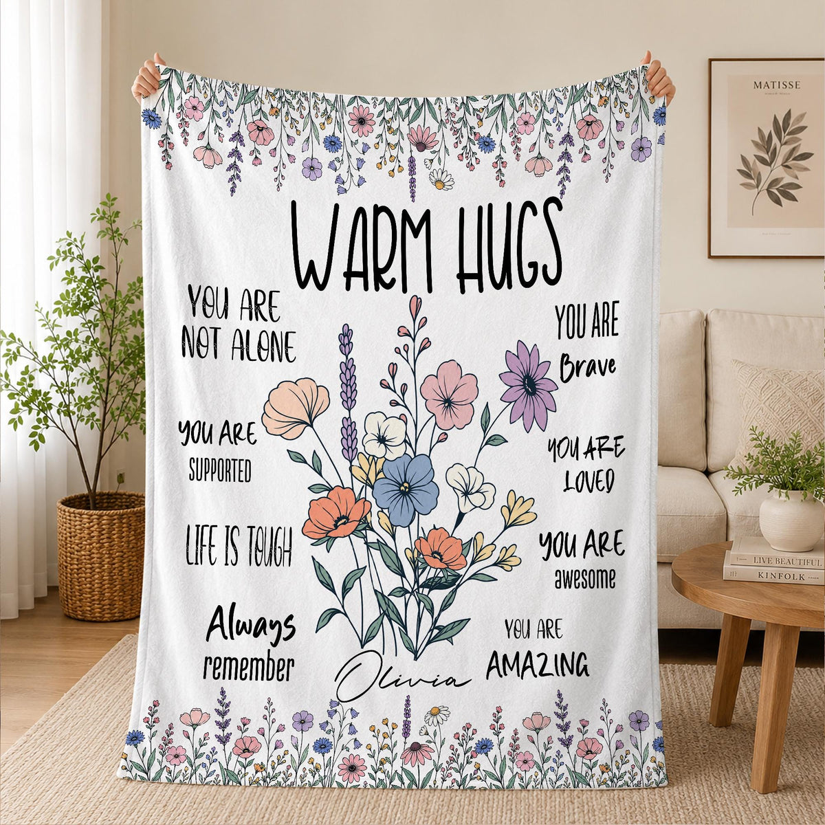 Get Well Gifts, Warm Hug/Healing Inspirational Gifts, Thinking of You/Cancer Care/Sympathy/After Surgery Gifts, Feel Better Gifts
