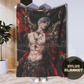 Sylus Love and Deepspace Blanket, otome blanket, sylus, xavier, zayne, rafayel,anime blanket,gaming blanket, caleb lads, sylus blanket, lads