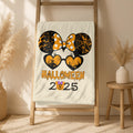 Halloween Disney 2025 Blanket, Minnie Mouse Halloween Blanket, Disney Blanket, Disney Home Decor, Minnie Blanket, Minnie Mouse Blanket