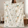 Disney Kids Blanket | Magic Kingdom Castle Baby Throw | Pastel Nursery Gift | Minnie Ears Toddler Snuggle | Fun Kids Room Decor