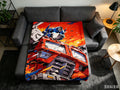 Transformers Blanket Soft Throw, Awesome Surprise Gift For Optimus Prime Fans