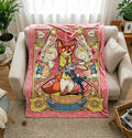 Zootopia City Full Character Crew Blanket Soft Throw, Personalized Child Bedroom Decor Gift