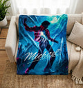 Michael Jackson Blanket Soft Throw, Sweet Fan Music Gift