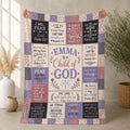 Christian Gifts for Women Blanket, Inspirational Religious Birthday Catholic Spiritual & Baptism Confirmation Gifts for Girls