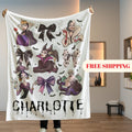 Personalized Disney Villains Blanket, Custom Name Villains Blanket, Disney Halloween Gift, Disney Witch Maleficent Ursula Evil Queen Blanket