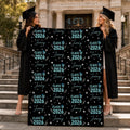 Personalized Senior Blanket,Custom Grad Blanket,Cozy Flannel Blanket,Senior Mom,High School/College Graduation Gifts,Keepsake Throw,For Her