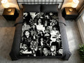 Michael Jackson Silhouette Art Flannel Blanket, Music Enthusiast Sofa Throw