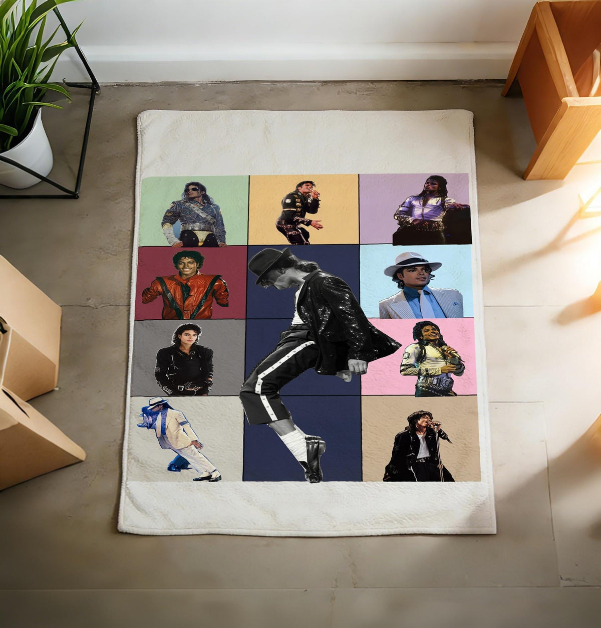 Michael Jackson Blanket Soft Throw, Gift For Pop Music Fans