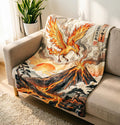 Pikachu Flannel Throw Blanket, Electric Monster Anime Decor, Soft Warm Gaming Gift