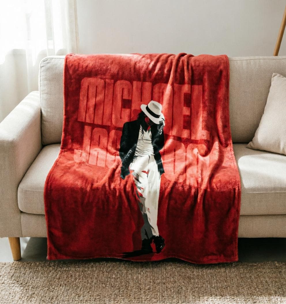 Michael Jackson Art Blanket Soft Throw, Home Decor Throw