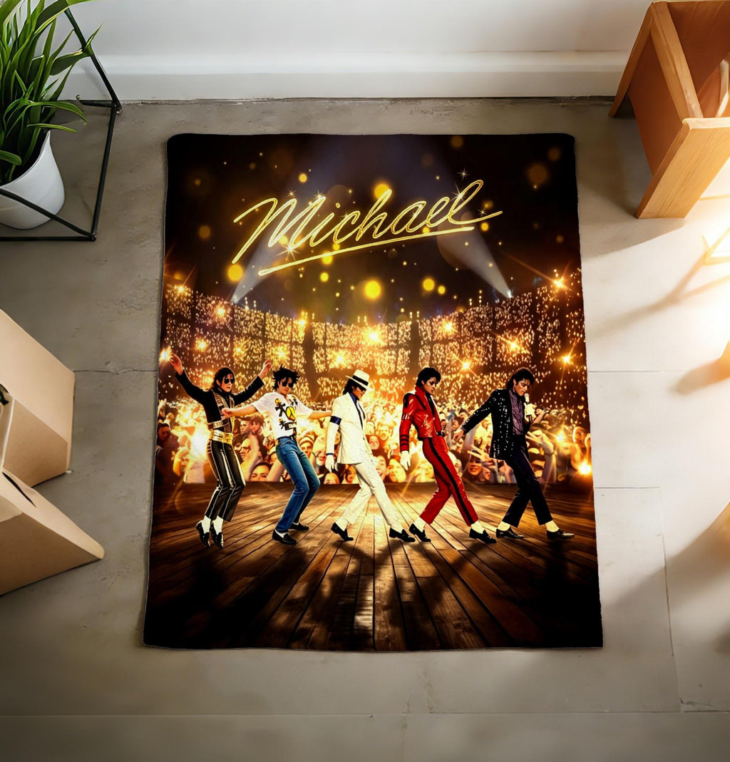Michael Jackson Pop Legend Blanket Soft Throw, Fan Keepsake Gift