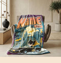 Pop batman print dorm blanket lovely sofa blanket travel blanket air conditioning blankets Customized name surprise gift household decor