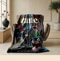 Hotel Transylvania print portable blanket dorm blanket couch blanket Customized name office blankets festival gift