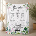 Christian Gifts for Women Blanket, Inspirational Religious Present-Faith Jesus God Bible Verse Gift