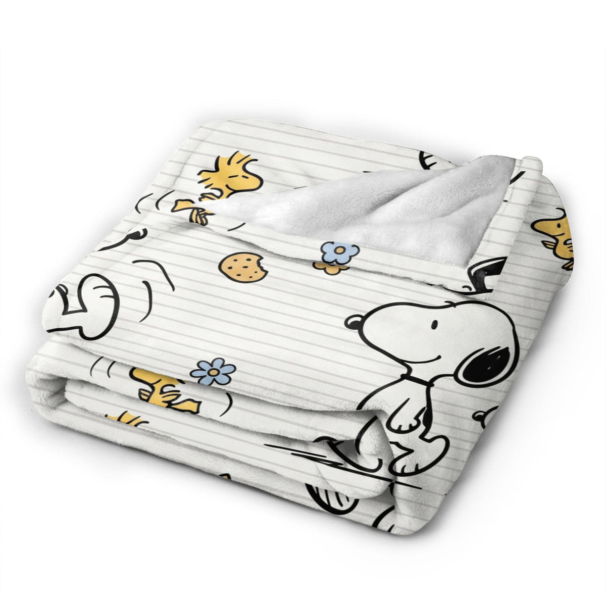 Personalized Sweet Cookies Hound Flannel Blanket, Custom Bakery Puppy Throw, Chocolate Chip Nursery Bedding, Cute Baby Shower Gift for Kids