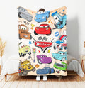 Disney Cars Blanket, Disney Pixar Cars Blanket, Lightning McQueen Blanket, Baby Shower, Disney Cars Birthday Gift For Boy, Disney Home Decor