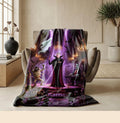 Monster stage print single blanket hotel blanket dorm single blanket Customized name air conditioning blankets surprise gift