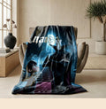 Castle hall print kids blanket sofa blanket single blanket Customized name air conditioning blankets youth souvenir gift
