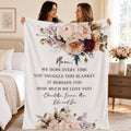 Mom Gift from Kids,Custom Grandma Quote Blanket,Personalized Mom Gift,Family Blanket for Nana,First Mother's Day Blanket,Best Birthday Idea