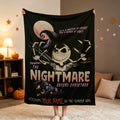 Personalized Pumpkin King Blanket Custom Name Halloween Throw Gothic Cozy Gift