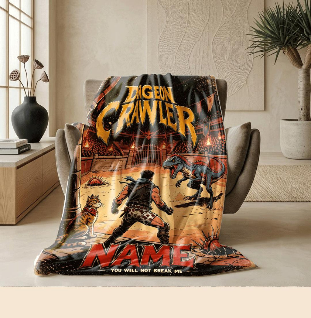Dungeon Crawler arena cartoon print kids blanket hotel blanket pet blanket all-season blankets holiday gift decor