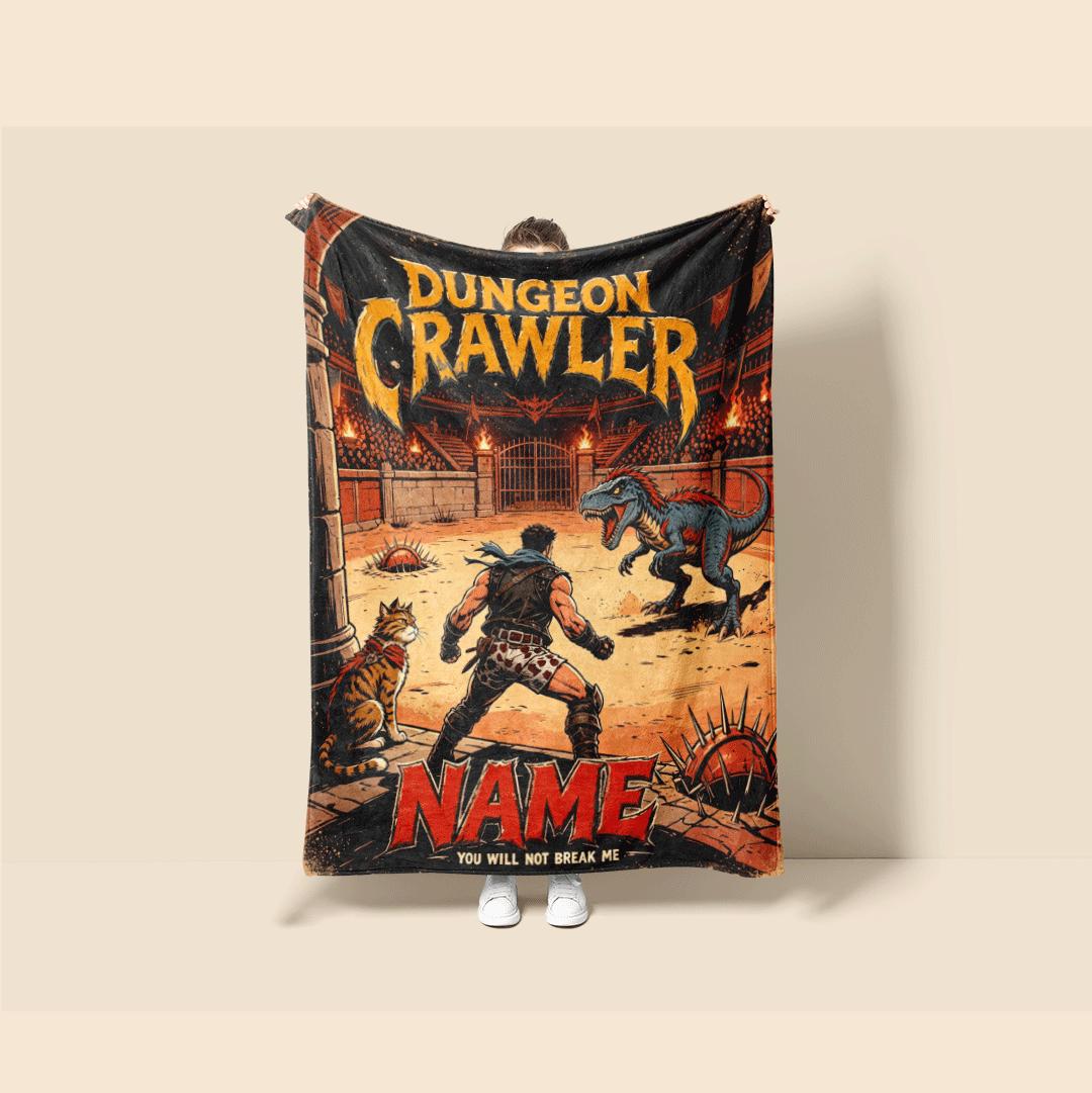 Dungeon Crawler arena cartoon print kids blanket hotel blanket pet blanket all-season blankets holiday gift decor