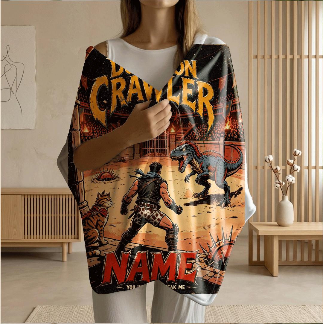 Dungeon Crawler arena cartoon print kids blanket hotel blanket pet blanket all-season blankets holiday gift decor