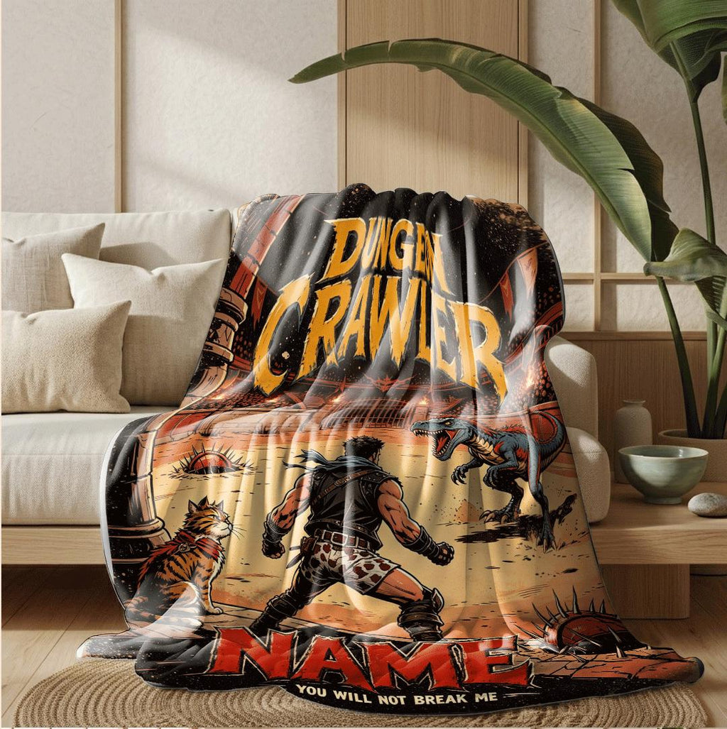 Dungeon Crawler arena cartoon print kids blanket hotel blanket pet blanket all-season blankets holiday gift decor