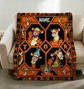 Tigger Blanket Soft Throw Customized Name Surprise Gift