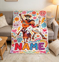 Custom Name Disney Coco Blanket Soft Throw Cozy Children Keepsake Gift