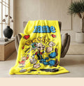 Popeye comic print single blanket hotel blanket pet blanket lunch break blankets anniversary gift decor