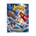 Jesus Walks on Water Blanket | Matthew 14 Bible Story, Comic Style Kids Gift